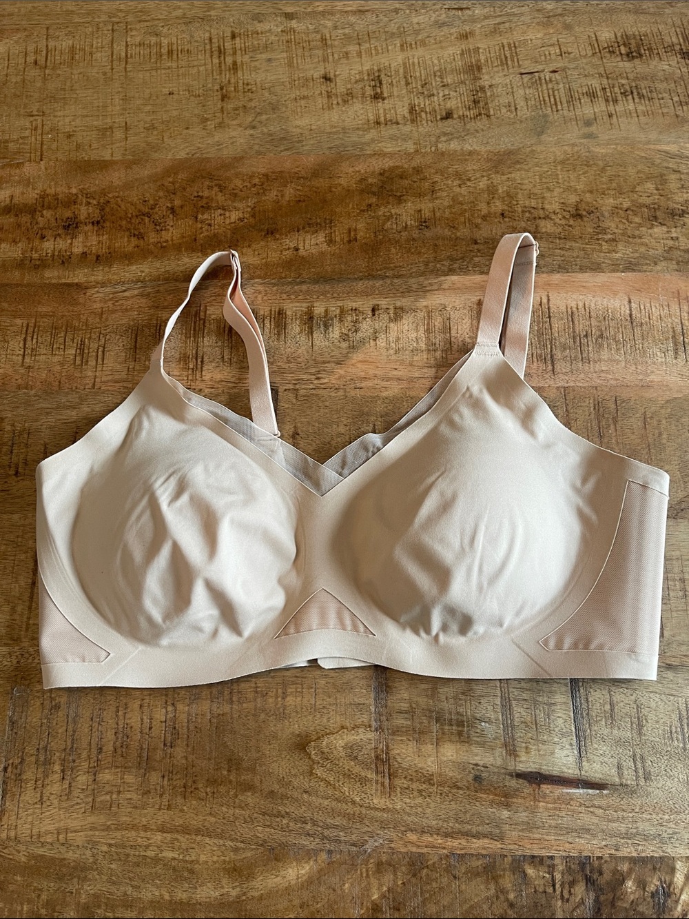 Honeylove Crossover Bra Nude Large